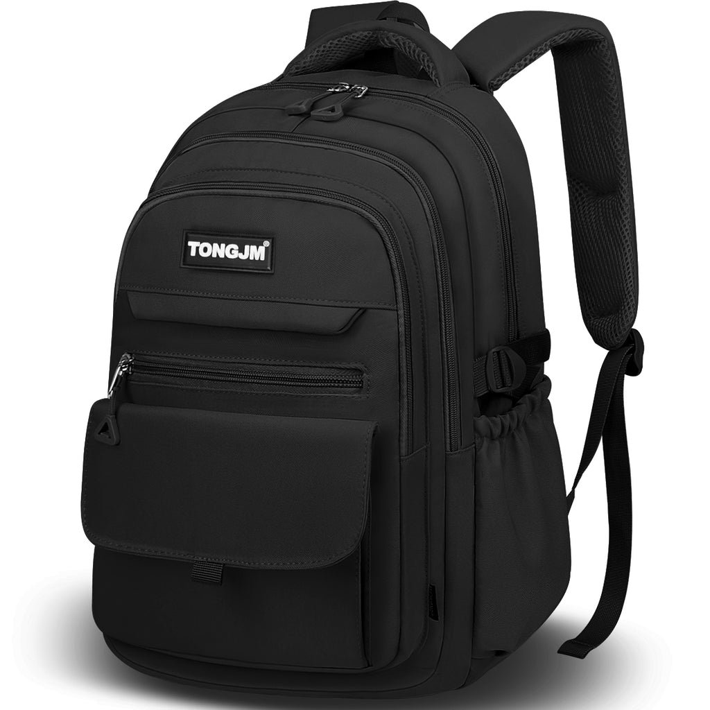 TONGJM School Backpack,Laptop Backpack, Durable Multi-Pocket Daypack for College High School, Office, &Travel